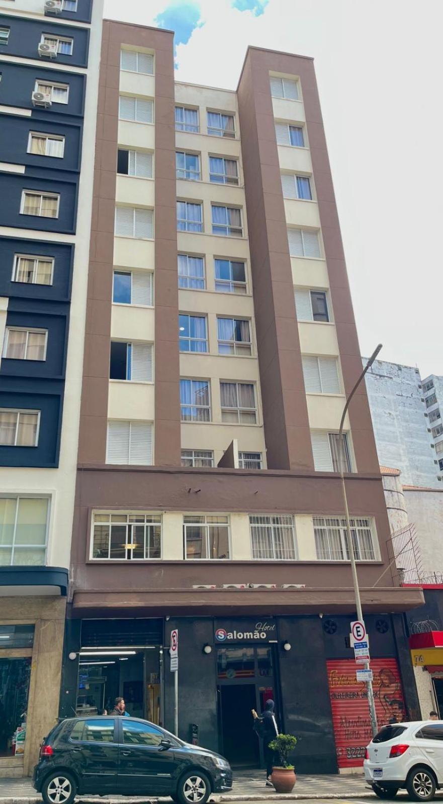 Hotel Salomao - Proximo A 25 De Marco, Bom Retiro, Bras E Rua Santa Efigenia, A 2 Minutos Do Mirante Sampa Sky E Pista De Skate Anhangabau São Paulo Exteriér fotografie