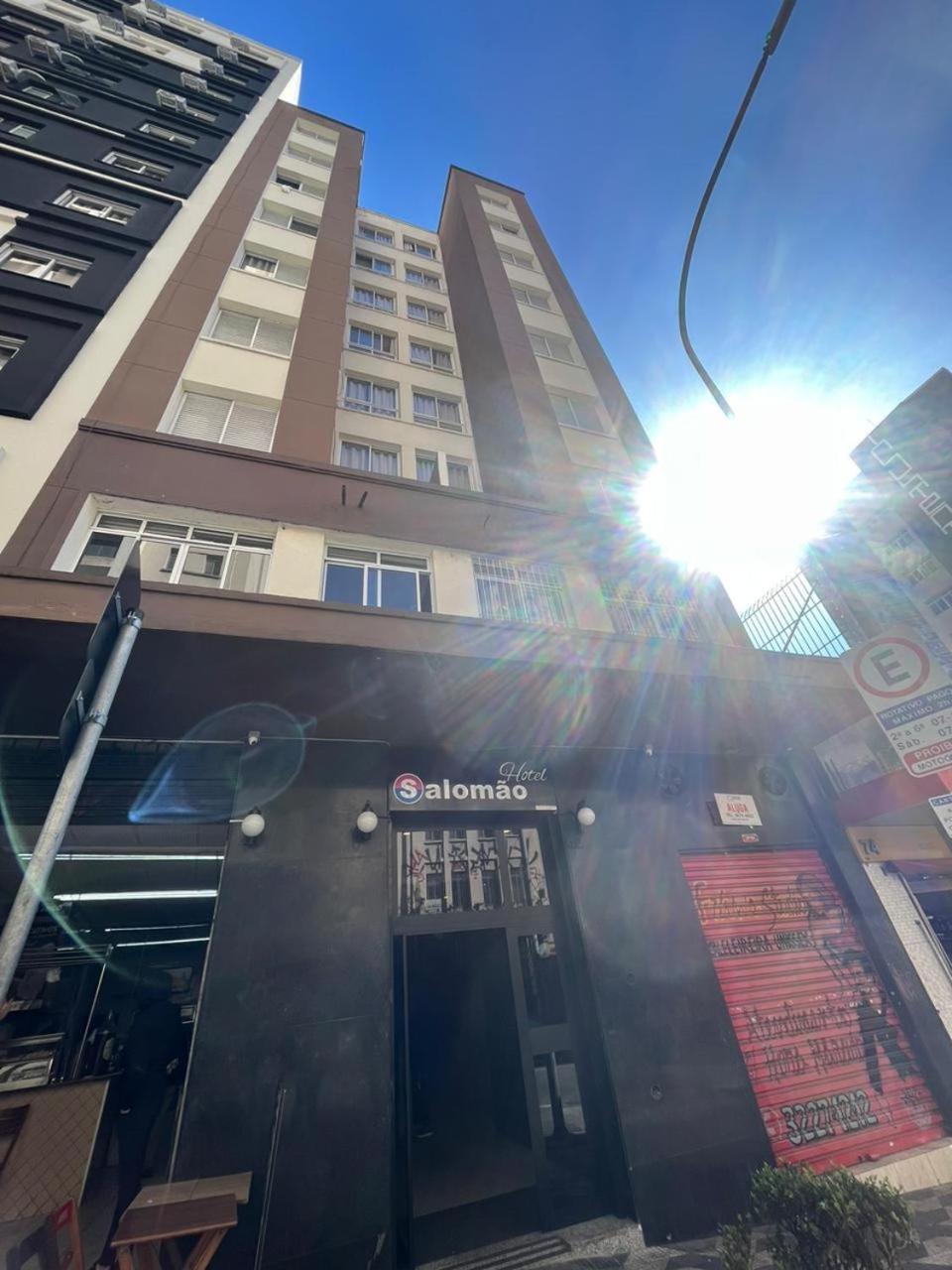 Hotel Salomao - Proximo A 25 De Marco, Bom Retiro, Bras E Rua Santa Efigenia, A 2 Minutos Do Mirante Sampa Sky E Pista De Skate Anhangabau São Paulo Exteriér fotografie
